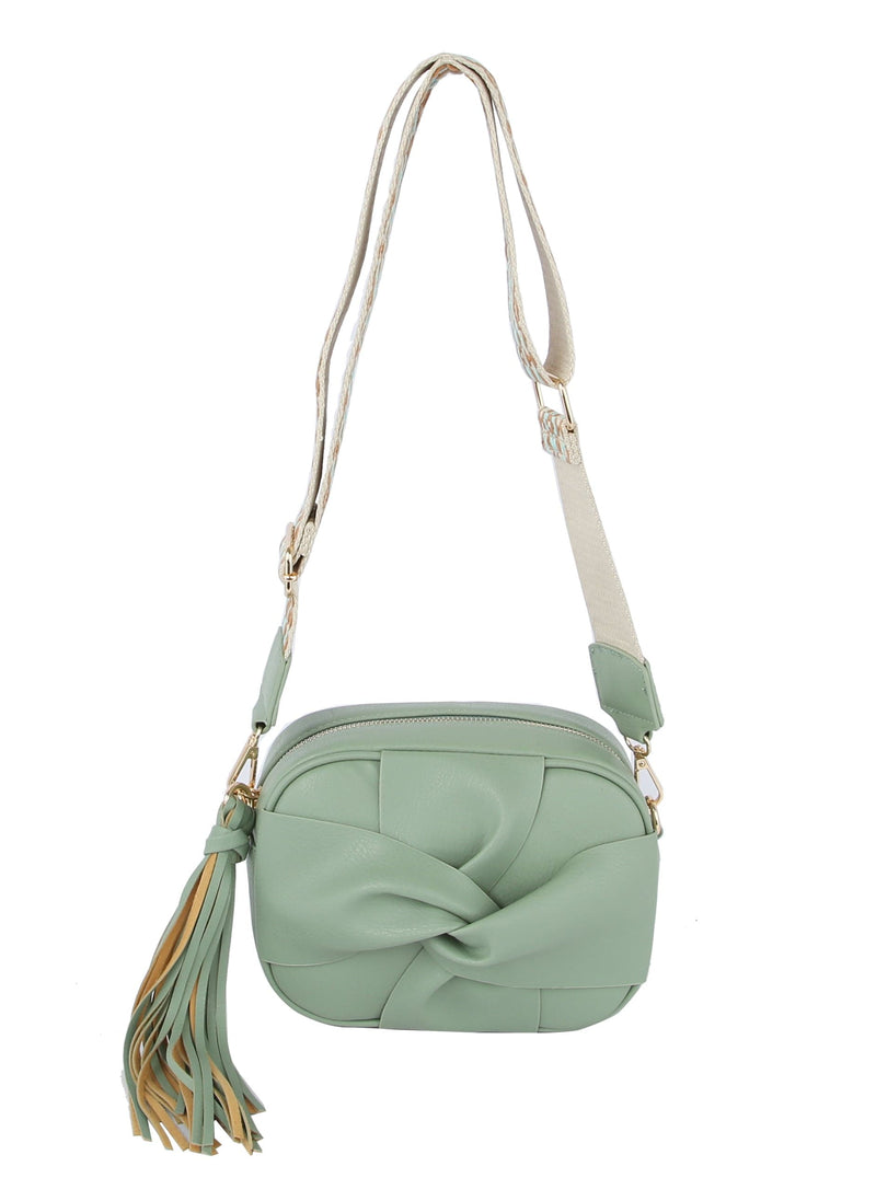 LD151 Nataly Front Knot Camera Crossbody Bag