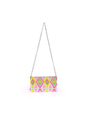 AB20-002 Neon Impala Aztec Clutch - MiMi Wholesale