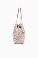 AB21-370 Hand Beaded Don't Hide Your Heart Tote - MiMi Wholesale