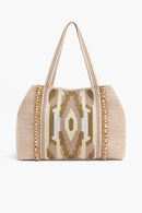 AB21-372 AB22-638 Hand Beaded Wild Nights Tote - MiMi Wholesale