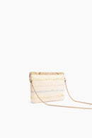 AB21181 Sally Rose Gold Envelope Clutch - MiMi Wholesale