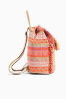 AB22491 Analisa Poppy Floral Beaded Backpack - MiMi Wholesale