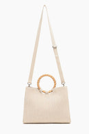 AB22676 Tina Pink Leopard Handheld Tote - MiMi Wholesale