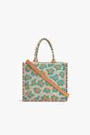 AB23-726 Wild Leopard Day Tote - MiMi Wholesale