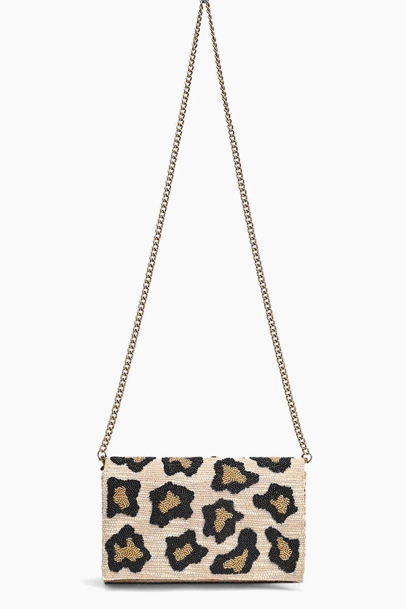 AB23-731 Luxe Leopard Clutch - MiMi Wholesale