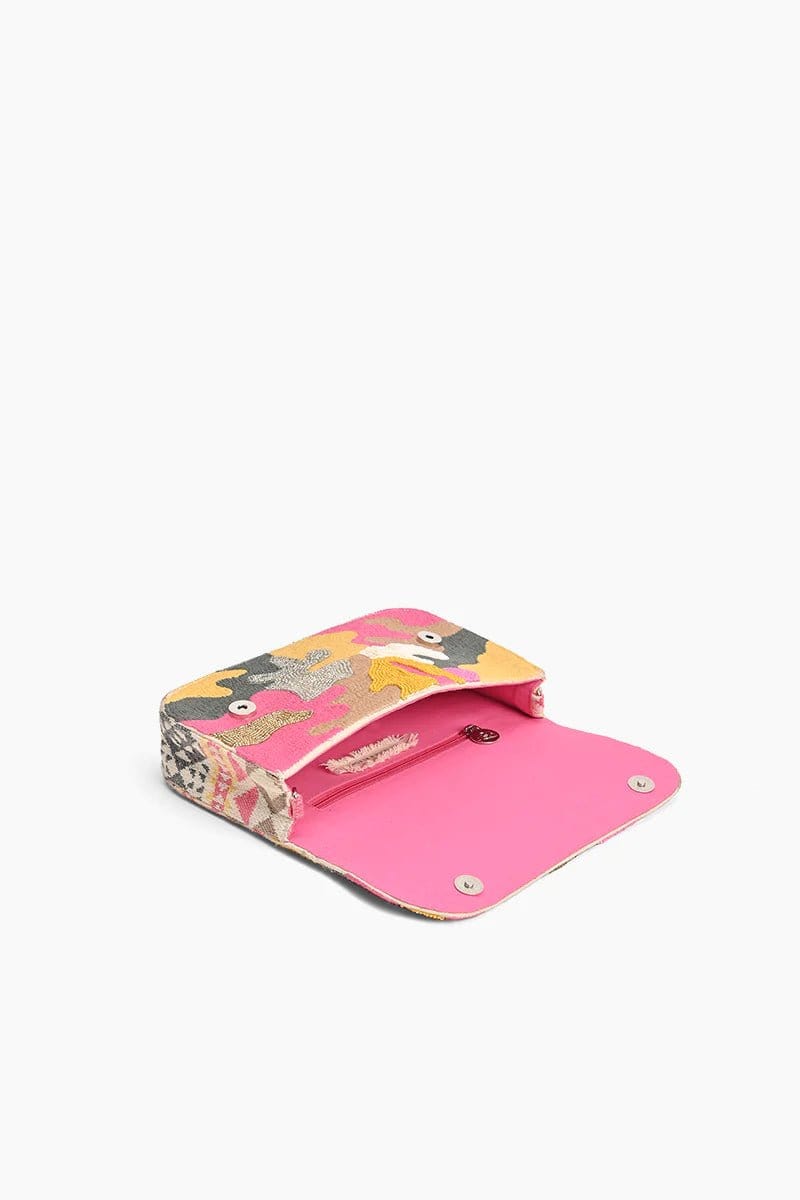 AB23-751 Pink Camo Crossbody - MiMi Wholesale