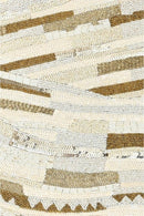 AB23834 Winter White Beaded Tote - MiMi Wholesale