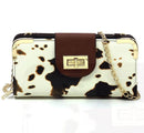 AD041 Turn Lock Crossbody Wallet - MiMi Wholesale