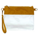 AD200T Game Day Clear Crossbody Bag/Clutch - MiMi Wholesale