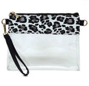 AD200T Game Day Clear Crossbody Bag/Clutch - MiMi Wholesale