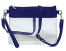 AD200T Game Day Clear Crossbody Bag/Clutch - MiMi Wholesale