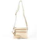 AD2581 Small Double Zipper Crossbody/Wristlet - MiMi Wholesale