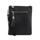 AD2584 Fashion Crossbody/Messenger Bag with Tassel - MiMi Wholesale