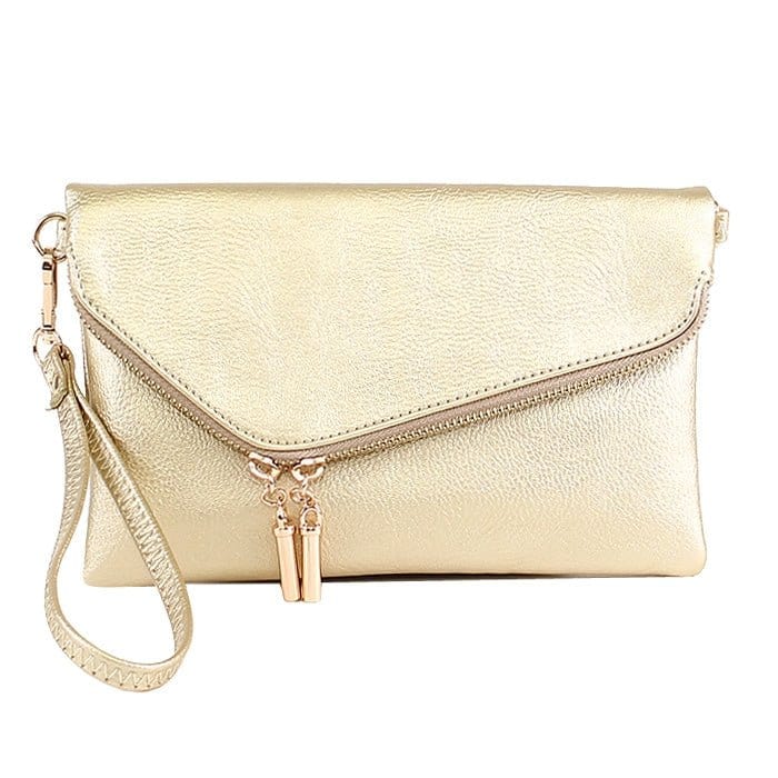 AD2585 Monogrammable Envelope Clutch/Crossbody Bag - MiMi Wholesale