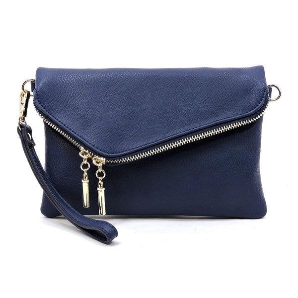 AD2585 Monogrammable Envelope Clutch/Crossbody Bag - MiMi Wholesale