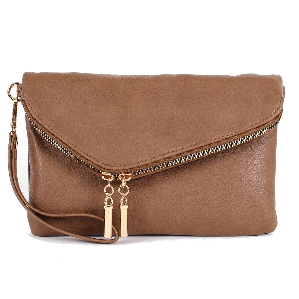 AD2585 Monogrammable Envelope Clutch/Crossbody Bag - MiMi Wholesale
