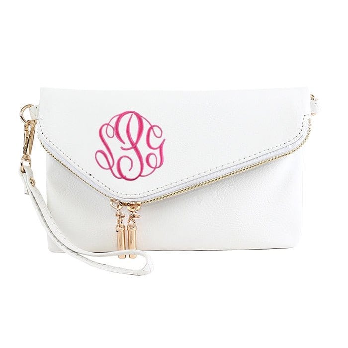 AD2585 Monogrammable Envelope Clutch/Crossbody Bag - MiMi Wholesale