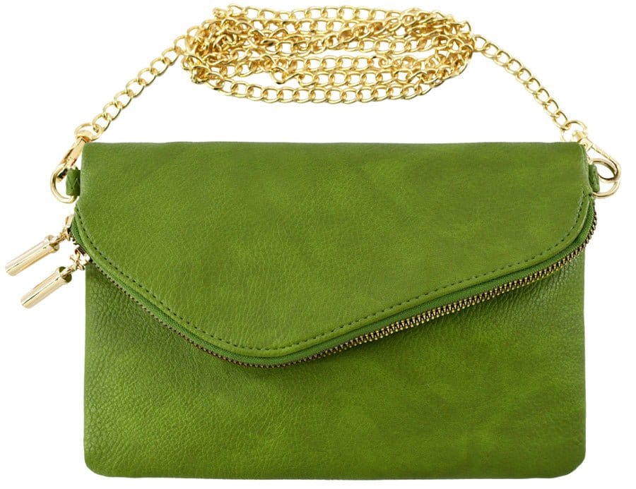 AD2585 Monogrammable Envelope Clutch/Crossbody Bag - MiMi Wholesale