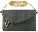 AD2585 Monogrammable Envelope Clutch/Crossbody Bag - MiMi Wholesale