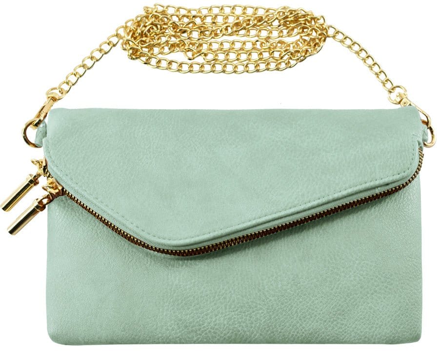 AD2585 Monogrammable Envelope Clutch/Crossbody Bag - MiMi Wholesale