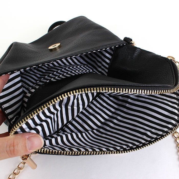 AD2585 Monogrammable Envelope Clutch/Crossbody Bag - MiMi Wholesale
