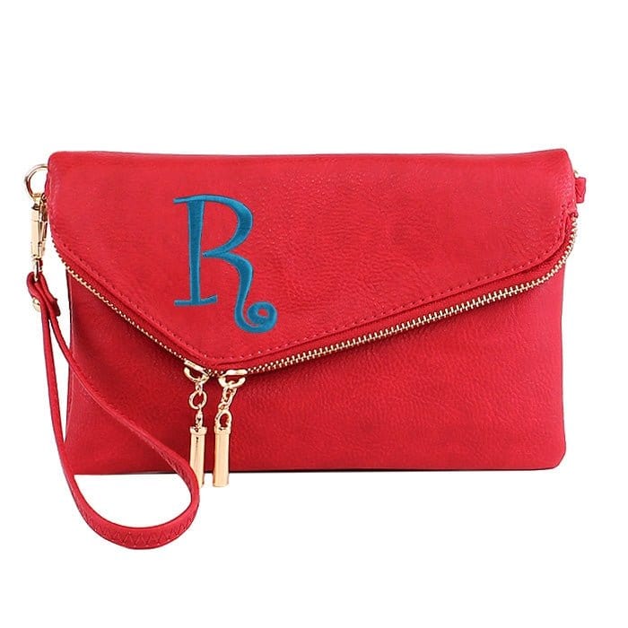 AD2585 Monogrammable Envelope Clutch/Crossbody Bag - MiMi Wholesale