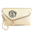 AD2585 Monogrammable Envelope Clutch/Crossbody Bag - MiMi Wholesale