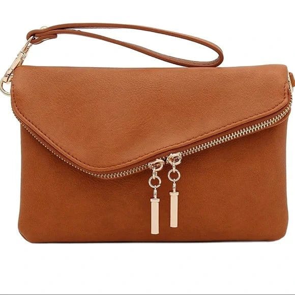 AD2585 Monogrammable Envelope Clutch/Crossbody Bag - MiMi Wholesale