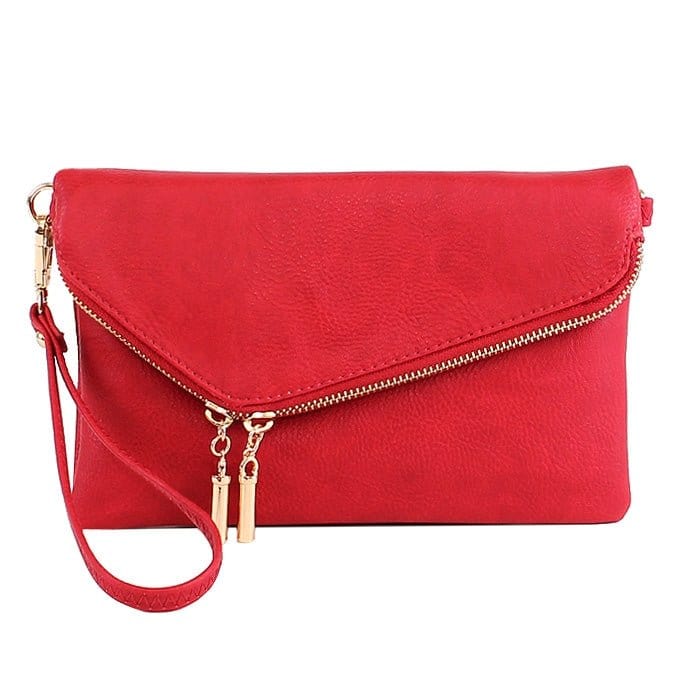 AD2585 Monogrammable Envelope Clutch/Crossbody Bag - MiMi Wholesale
