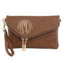 AD2585 Monogrammable Envelope Clutch/Crossbody Bag - MiMi Wholesale