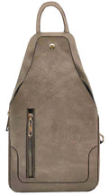 AD2766 Vegan Leather Fashion Sling Backpack Bag - MiMi Wholesale