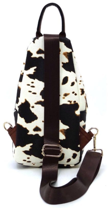 AD2766 Vegan Leather Fashion Sling Backpack Bag - MiMi Wholesale