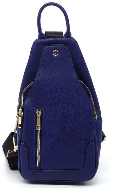 AD2766 Vegan Leather Fashion Sling Backpack Bag - MiMi Wholesale