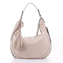 AM5851 Laser Cut Double Tassel Boho Shoulder Bag - MiMi Wholesale