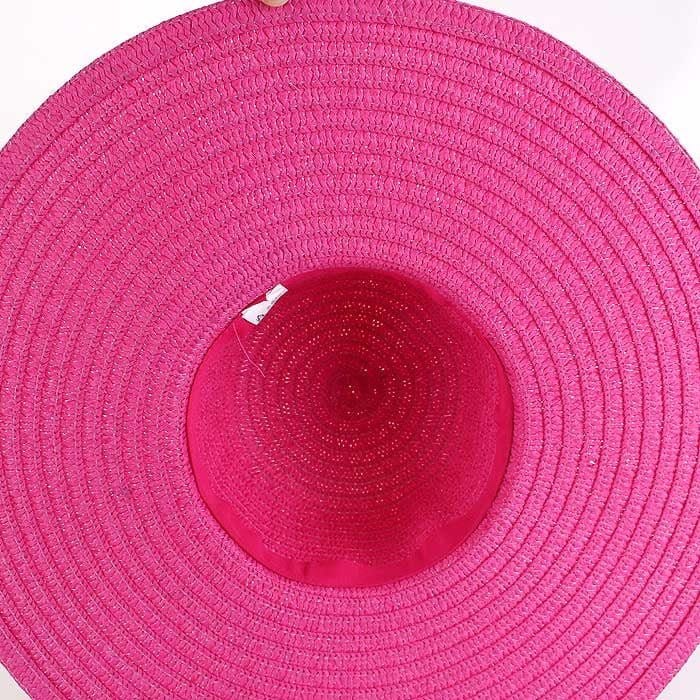AO3018 Monogrammable Floppy Hat with Cheetah/Leopard Band - MiMi Wholesale