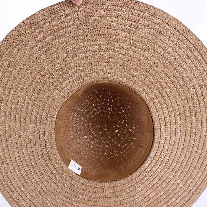 AO3018 Monogrammable Floppy Hat with Cheetah/Leopard Band - MiMi Wholesale