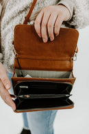 AS087 Megan Cell Phone Wallet Crossbody Bag - MiMi Wholesale