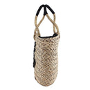 B803 Anchor Applique Natural Straw Tote/Beach Bag - MiMi Wholesale
