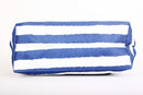 B810 Striped Turtle Printed Large Beach Tote Bag - MiMi Wholesale