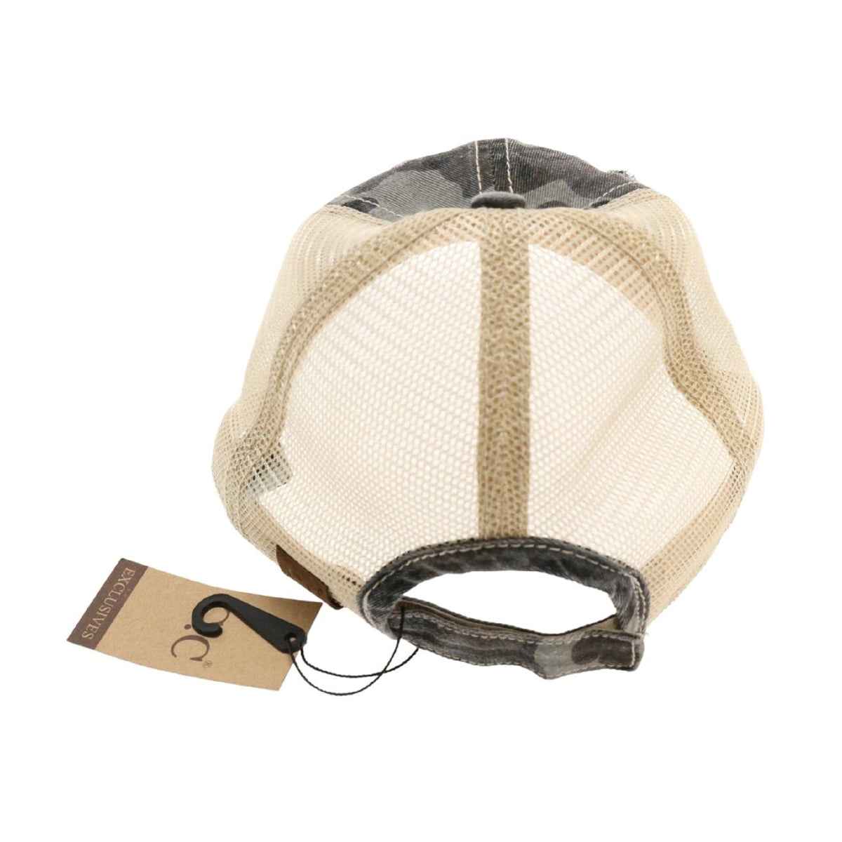 BA915 USA Flag Camouflage Mesh Back Baseball Cap - MiMi Wholesale