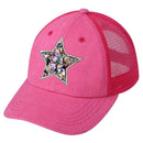 BAB8038 Star Stone Embellishment Baseball Cap - MiMi Wholesale