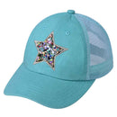 BAB8038 Star Stone Embellishment Baseball Cap - MiMi Wholesale