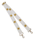 BAS001 Game Day Beaded Star Guitar Strap - MiMi Wholesale