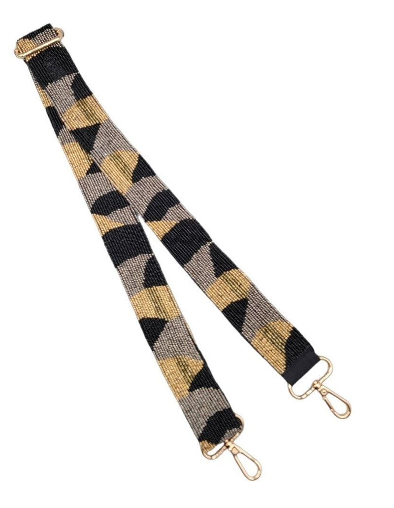 BAS003 Beaded Camo Guitar Strap - MiMi Wholesale