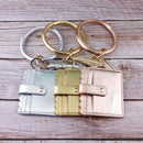 BB139X115 Solid Bangle/Key-Chain/Wallet w/ID Window - MiMi Wholesale
