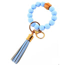 BB139X125 Silicone Beaded Keyring/Keychain Bracelet - MiMi Wholesale