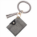 BB139X136 Rhinestone Bangle/Key-Chain/Wallet w/ ID Window - MiMi Wholesale