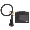 BB139X136 Rhinestone Bangle/Key-Chain/Wallet w/ ID Window - MiMi Wholesale