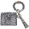 BB139X157 Pattern Silicone Beaded Stretch Bracelet Wristlet ID Holder - MiMi Wholesale