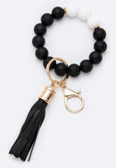 BB139x167 Silicone Beaded Keyring/Keychain Bracelet - MiMi Wholesale